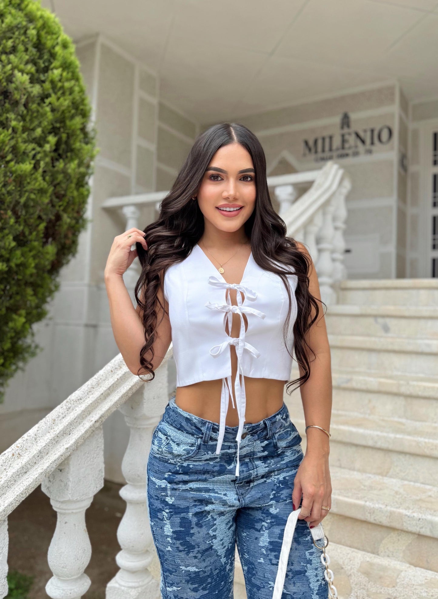 CHALECO ANA BLANCO