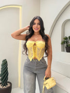 CORSET MÍA AMARILLO