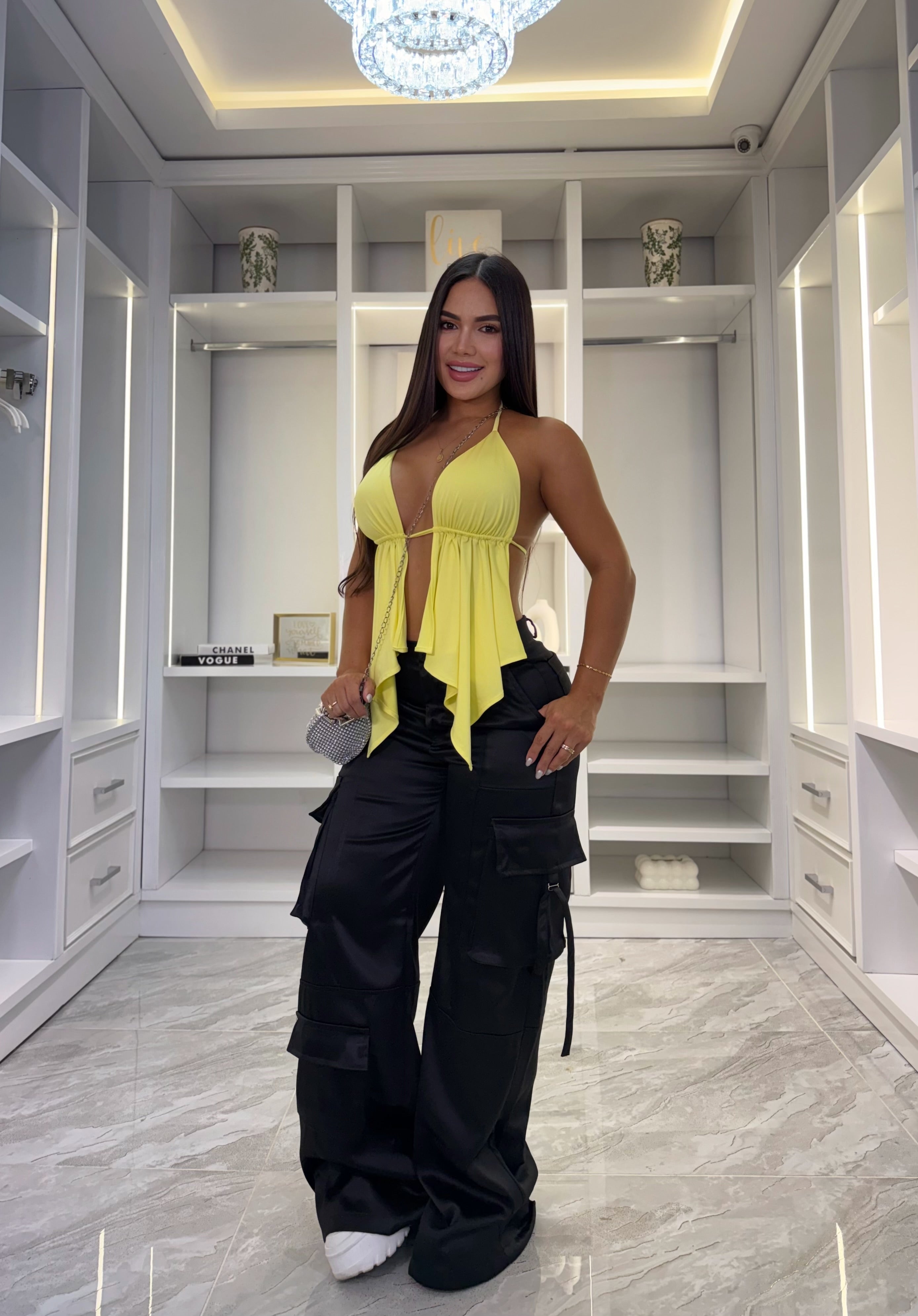 BLUSA MIAMI AMARILLO