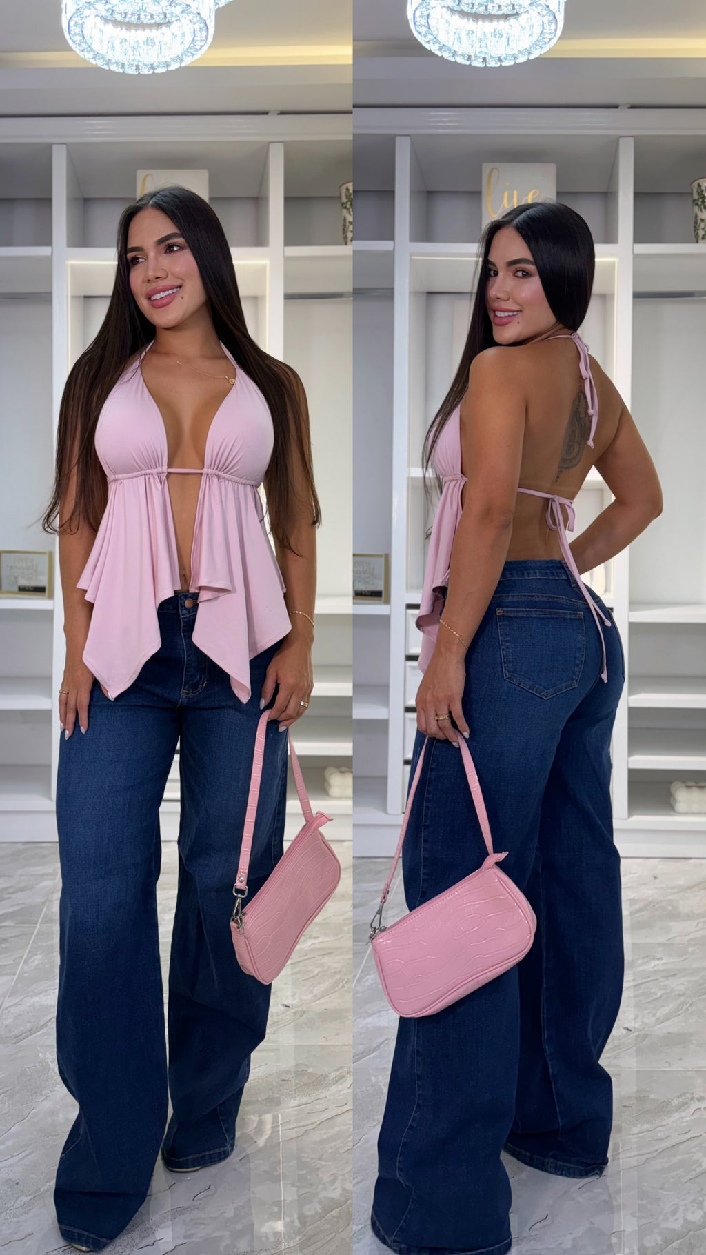 BLUSA MIAMI ROSADO