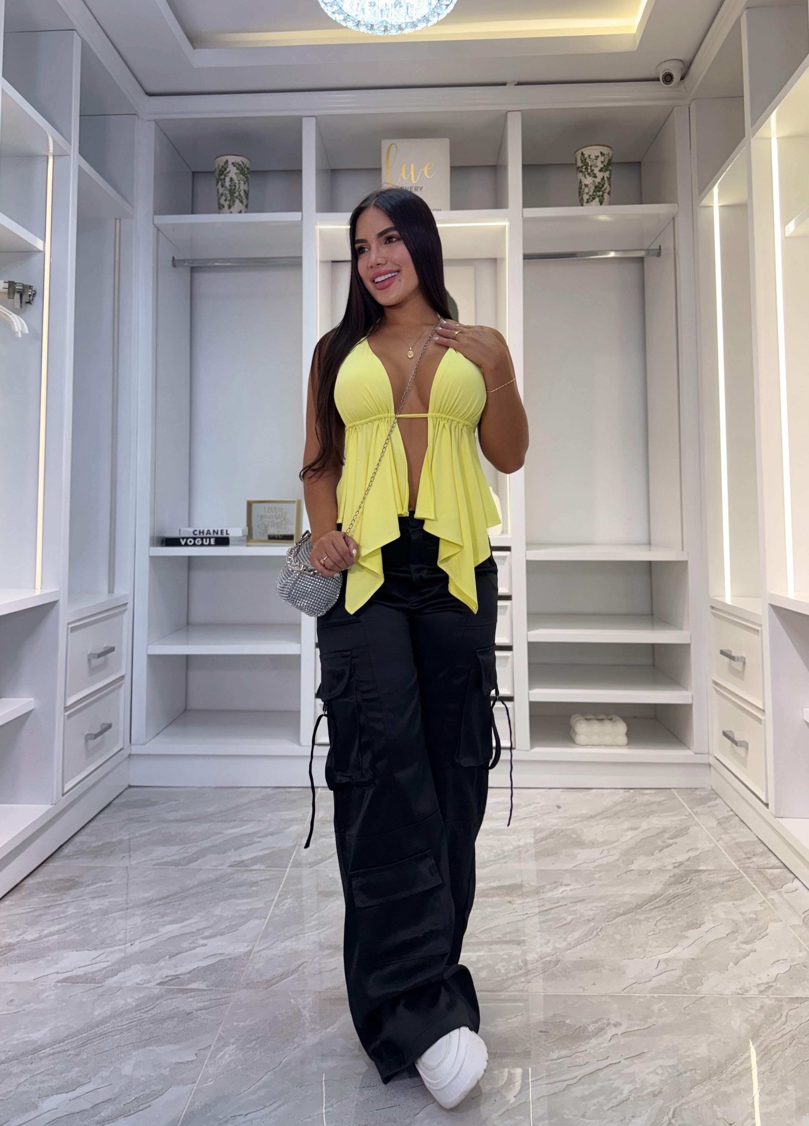 BLUSA MIAMI AMARILLO