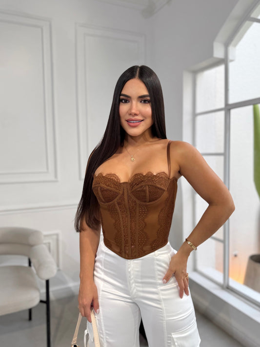 CORSET VENUS CAFÉ