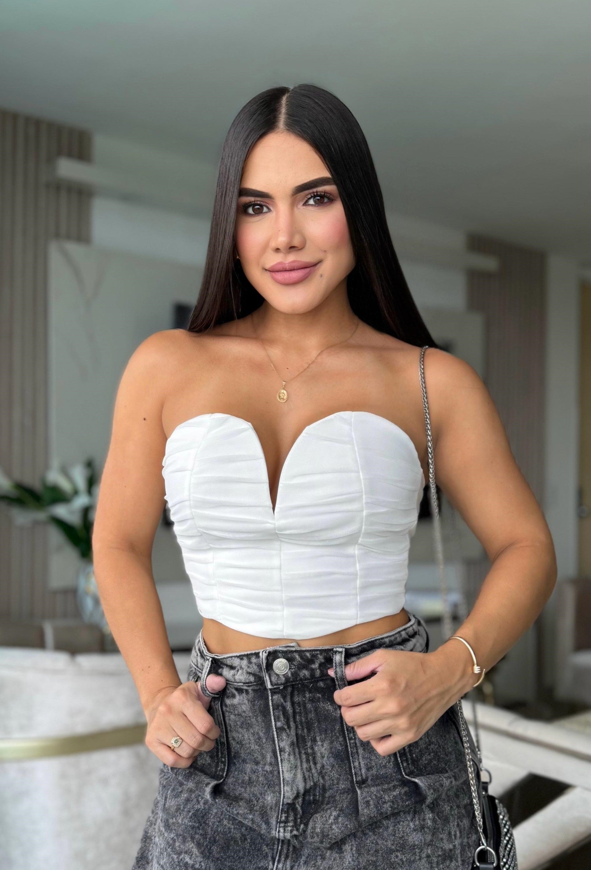 ESTRAPLE FRIDA BLANCO