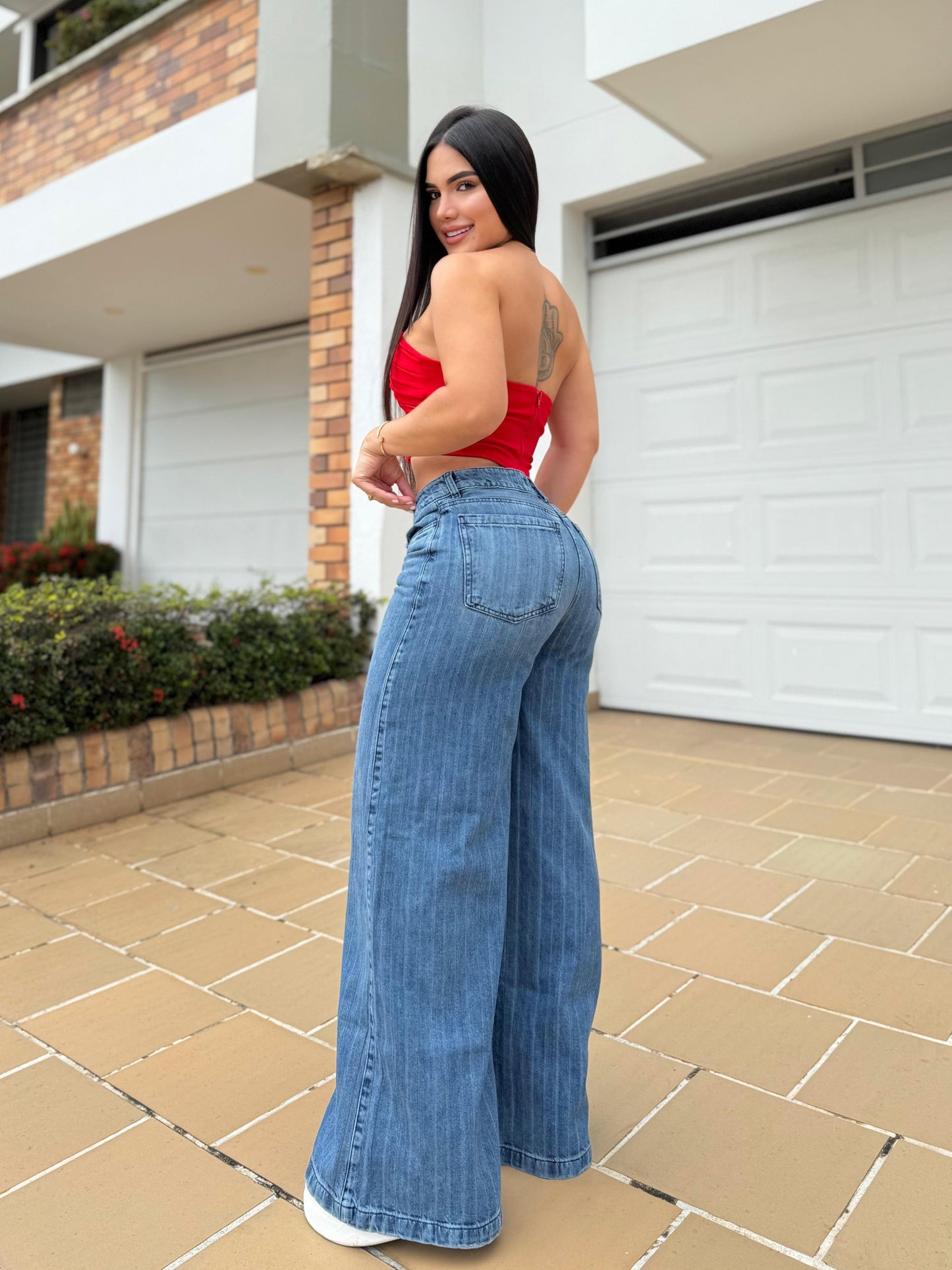 ESTRAPLE FRIDA ROJO