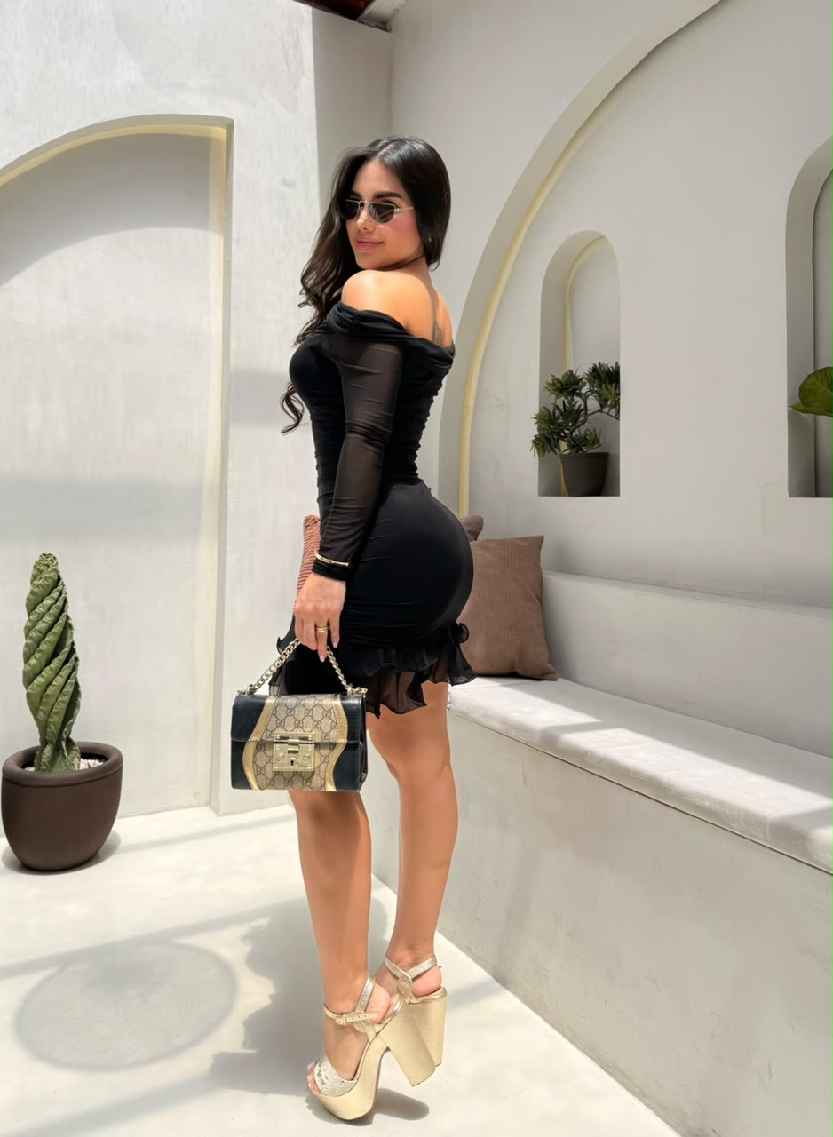 VESTIDO DELIRIO NEGRO