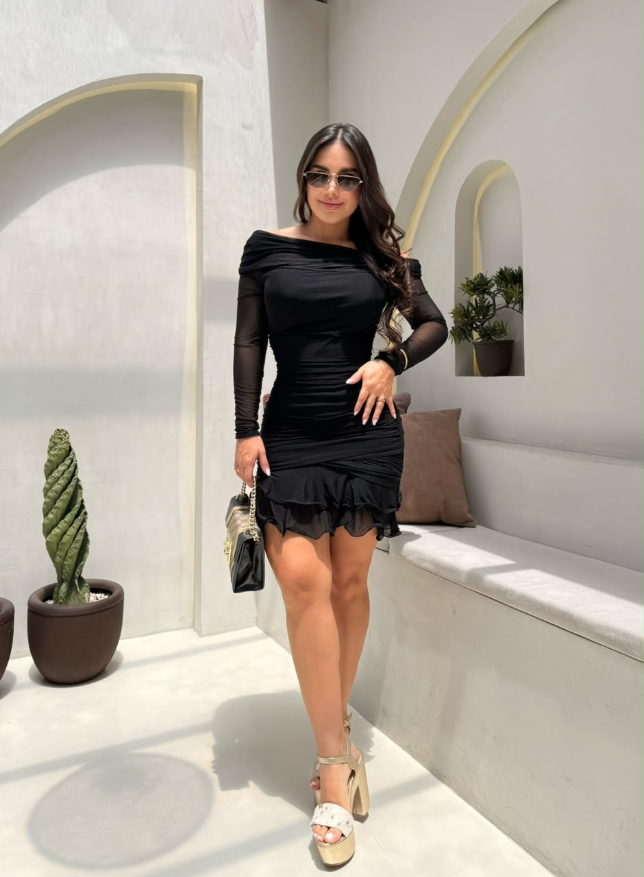 VESTIDO DELIRIO NEGRO